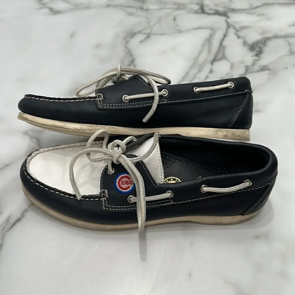 Allen Edmonds‎ Team MLB Chicago Cubs Boat Shoes